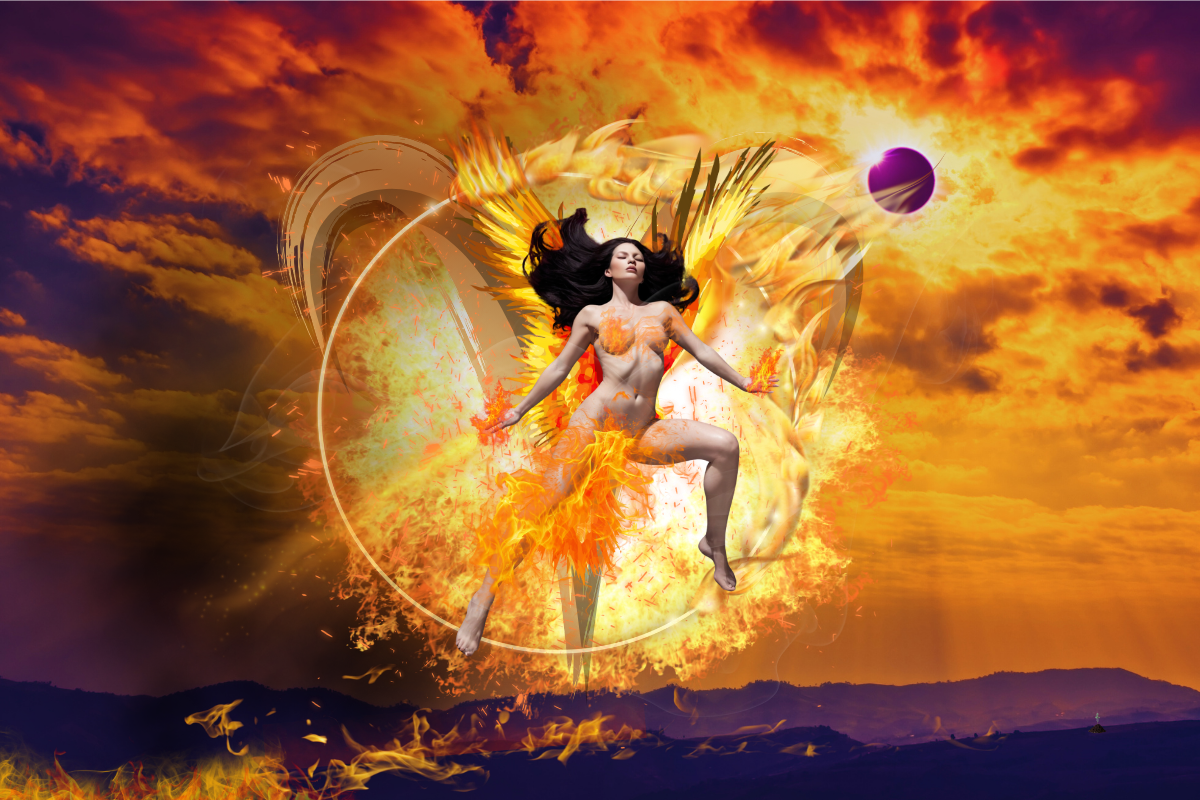 Partial Solar Eclipse and New Moon in Aries