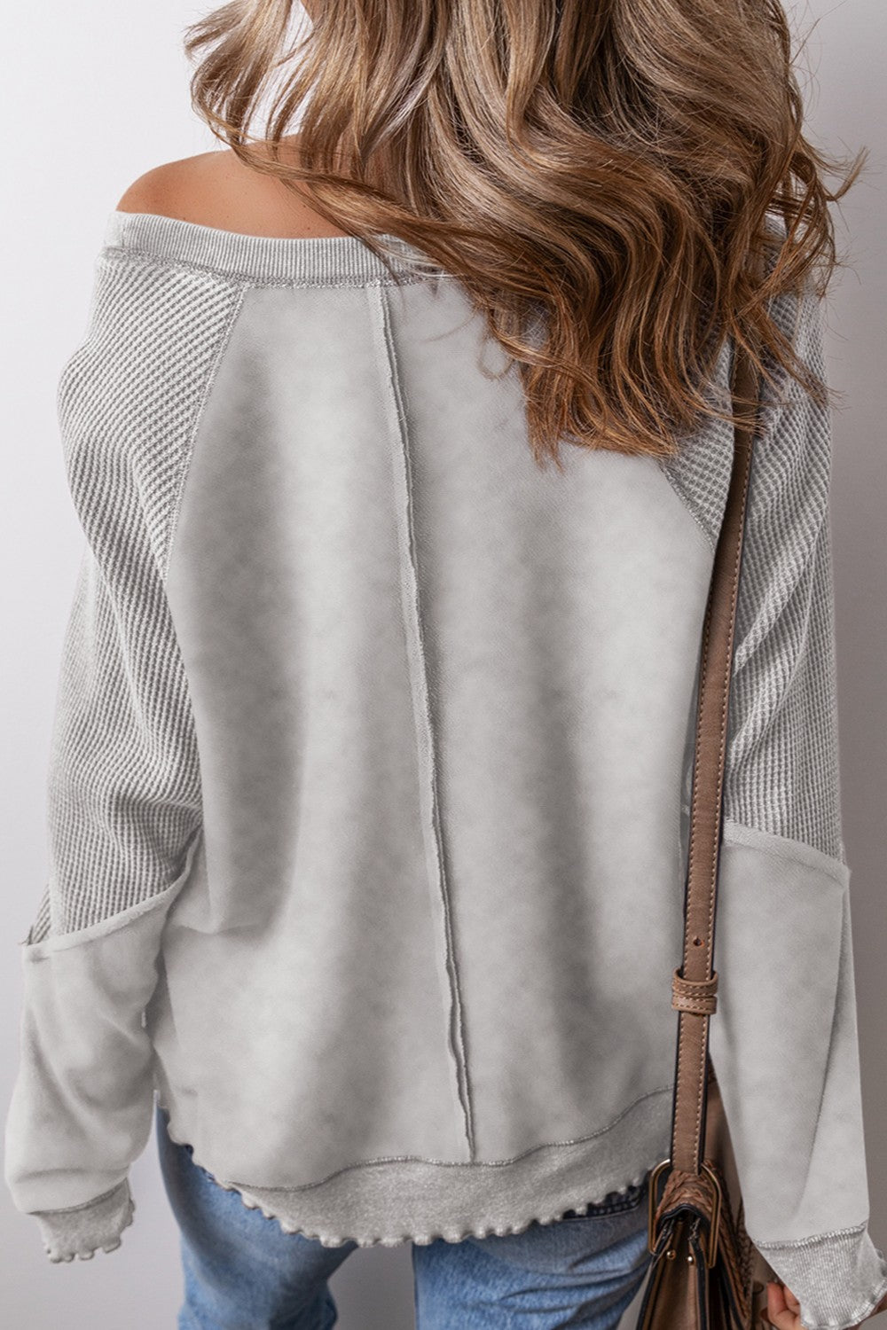 Emma Exposed Seam Sweatshirt