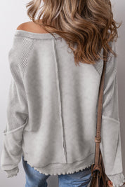 Emma Exposed Seam Sweatshirt