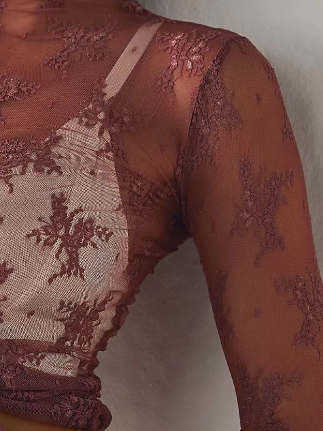 Tribecca Mock Neck Blouse