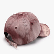 Distressed Cotton Baseball Cap