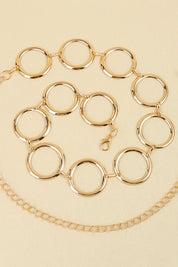 Mod Squad Circles Chain Belt