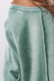 Emma Exposed Seam Sweatshirt