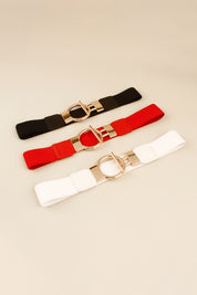 Goldtone Toggle Belt