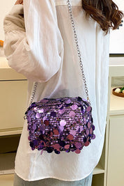 Saturday Sequin Shoulder Bag