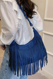 Sheryl Suede Shoulder Bag
