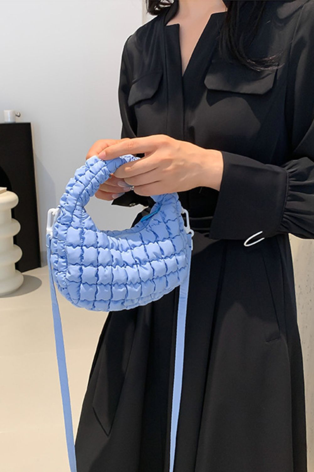Marshmallow Puff Crossbody Bag