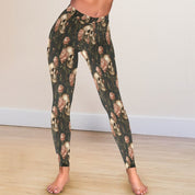 Skulls n Roses TK Exclusive Seamless Leggings | Twilight Kisses