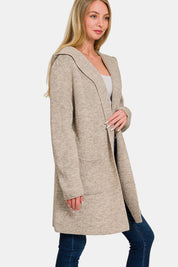 Emma Hooded Sweater Cardigan