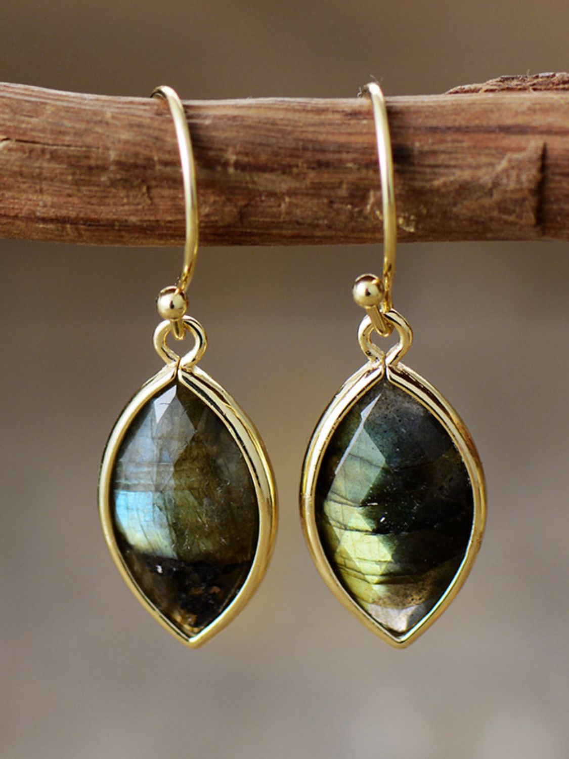Labradorite Drop Earrings