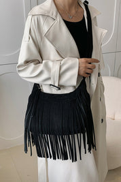 Sheryl Suede Shoulder Bag