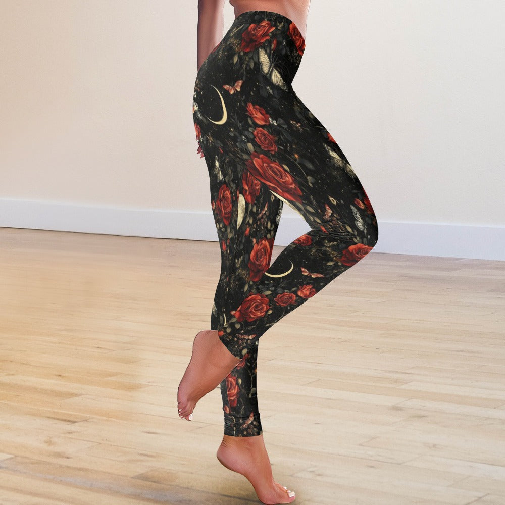Rose Moons TK Exclusive Seamless Leggings | Twilight Kisses