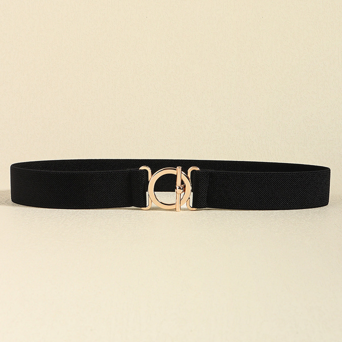 Classic Toggle Clasp Elastic Belt