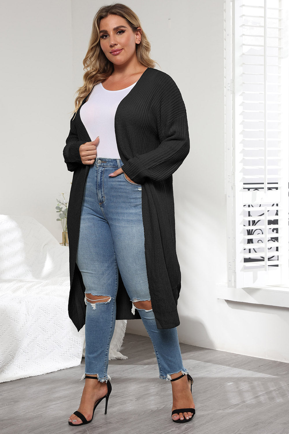 More to Love Full Length Cardigan