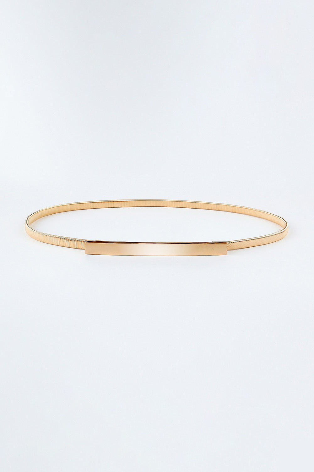 Slimline Stretch Metal Skinny Belt