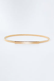 Slimline Stretch Metal Skinny Belt