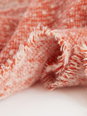 Heathered Raw Hem Scarf