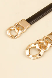 Linked Skinny Belt