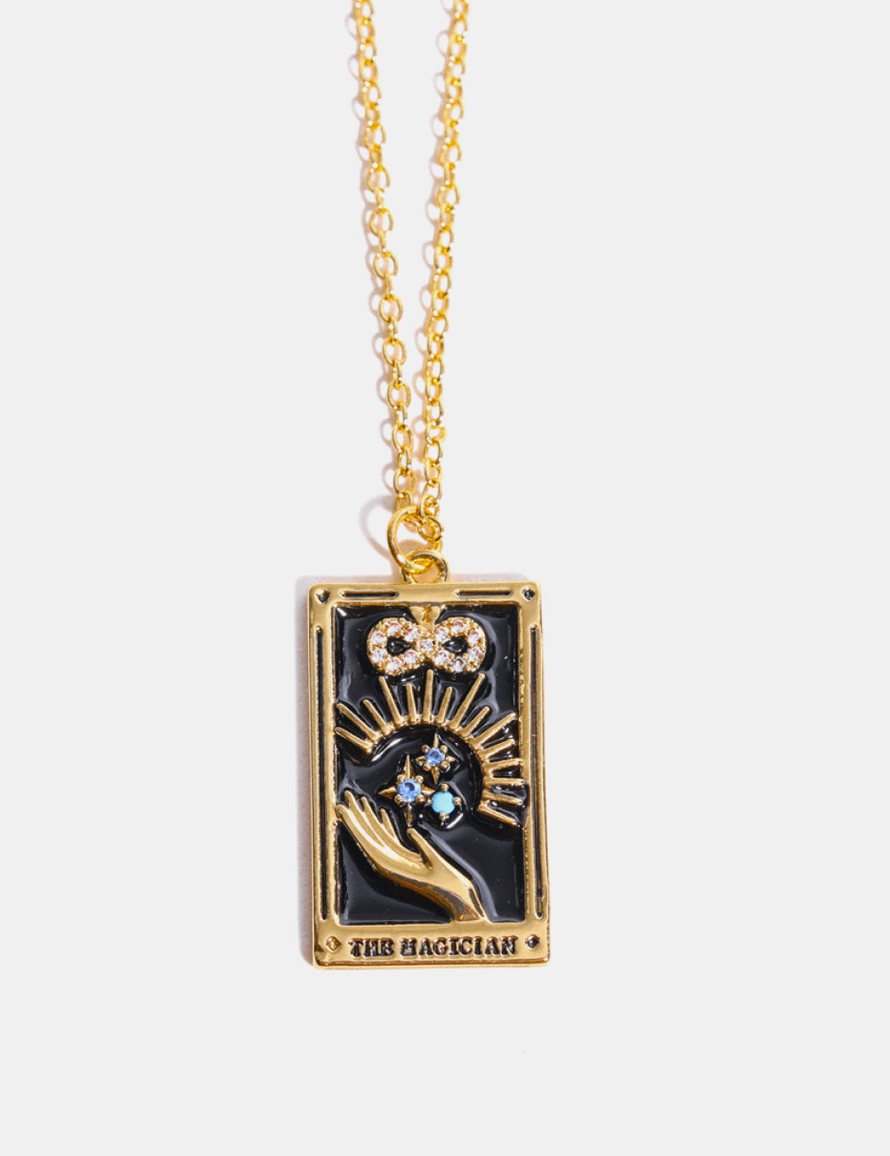Tarot Card Pendant Necklace