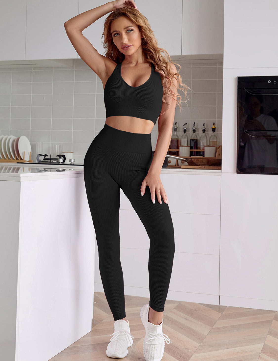 On The Run Sport Tank and Leggings Set