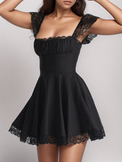 Lily Cap Sleeve Mini Dress