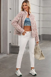 Lazy Daisy Floral Snap Down Jacket