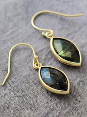 Labradorite Drop Earrings