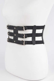 Multistrap Stretch Corset Belt | Twilight Kisses