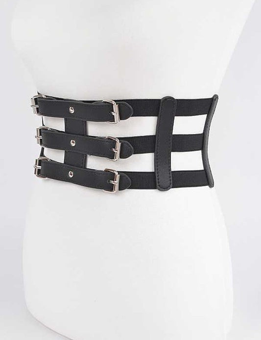 Multistrap Stretch Corset Belt | Twilight Kisses