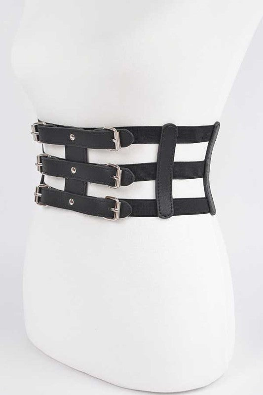 Multistrap Stretch Corset Belt | Twilight Kisses