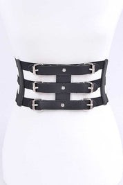 Multistrap Stretch Corset Belt | Twilight Kisses