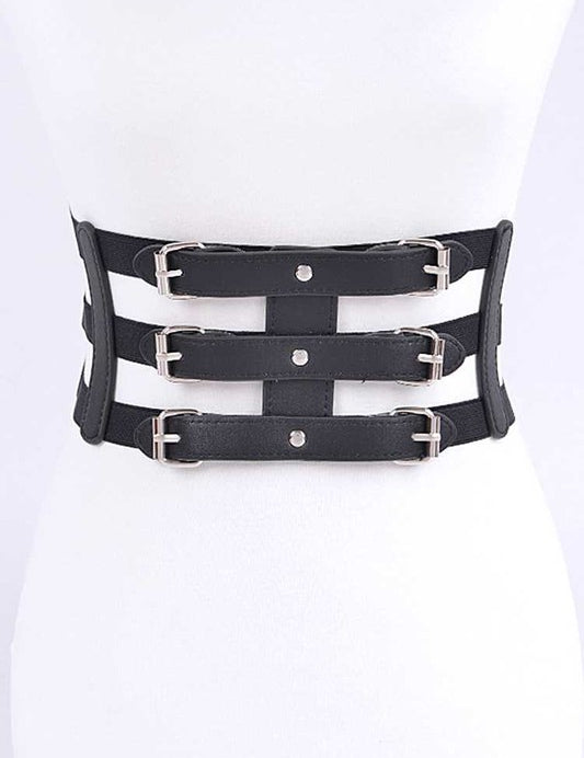Multistrap Stretch Corset Belt | Twilight Kisses