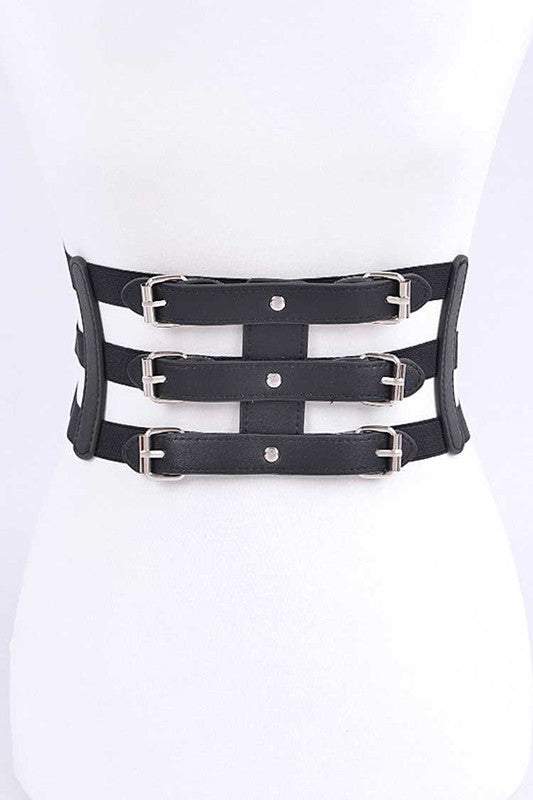 Multistrap Stretch Corset Belt | Twilight Kisses