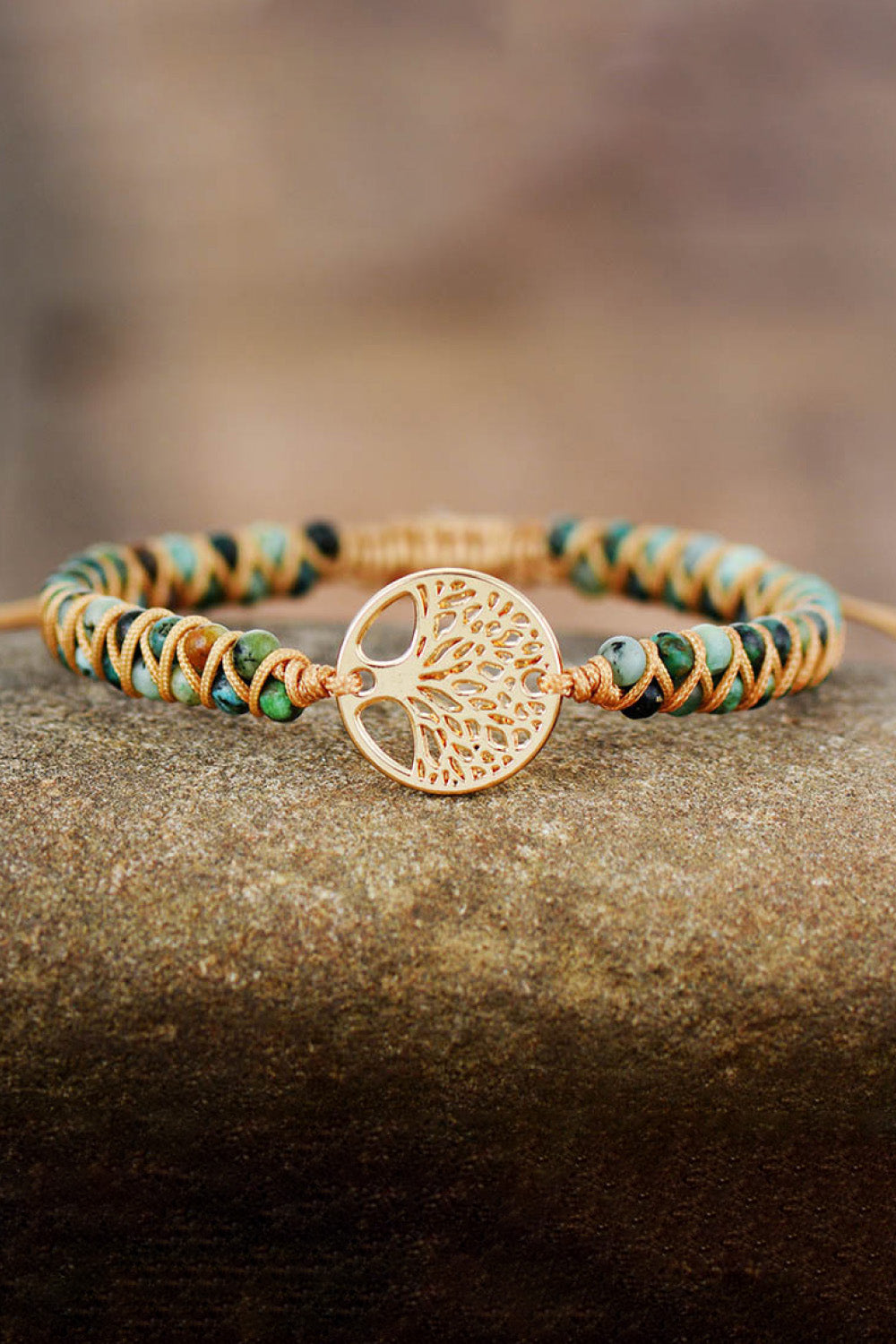 Handmade Tree of Life Copper Bracelet