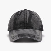 Distressed Cotton Baseball Cap