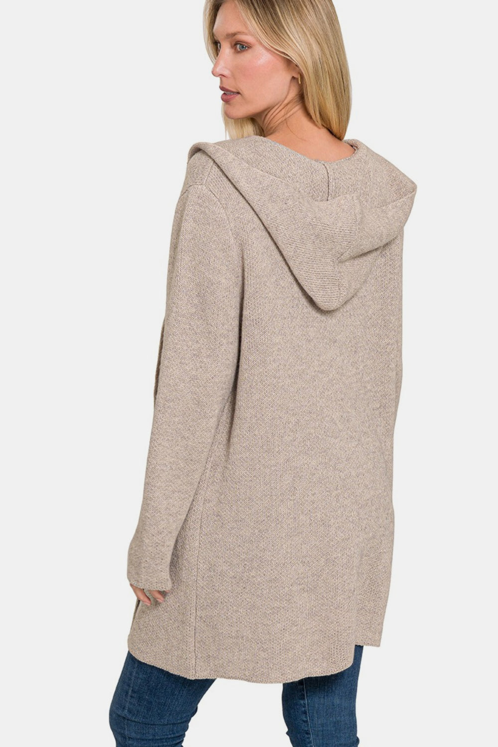 Emma Hooded Sweater Cardigan