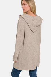 Emma Hooded Sweater Cardigan