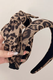 Leopard Print Wide Headband
