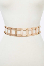 Metal Corset Structure Chain Belt | Twilight Kisses