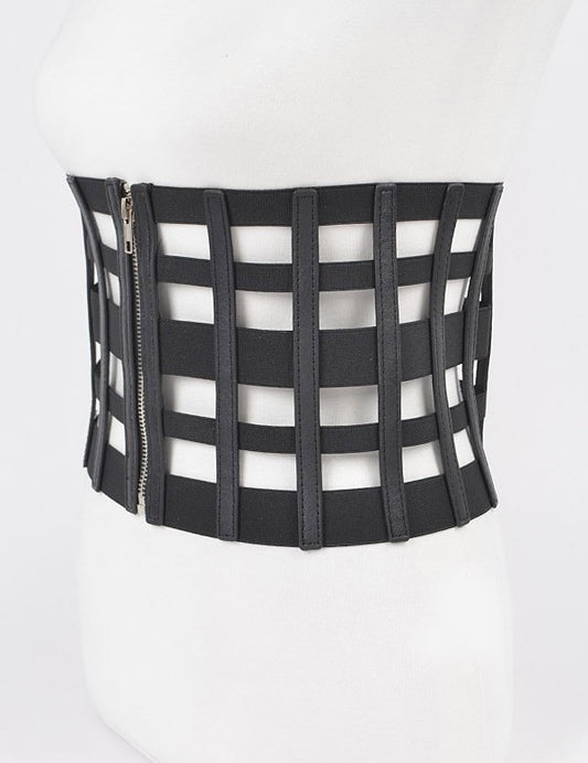 Zip Up Iconic Corset Cage Belt | Twilight Kisses