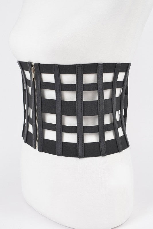 Zip Up Iconic Corset Cage Belt | Twilight Kisses