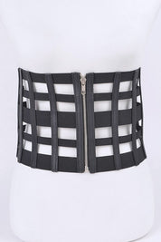 Zip Up Iconic Corset Cage Belt | Twilight Kisses
