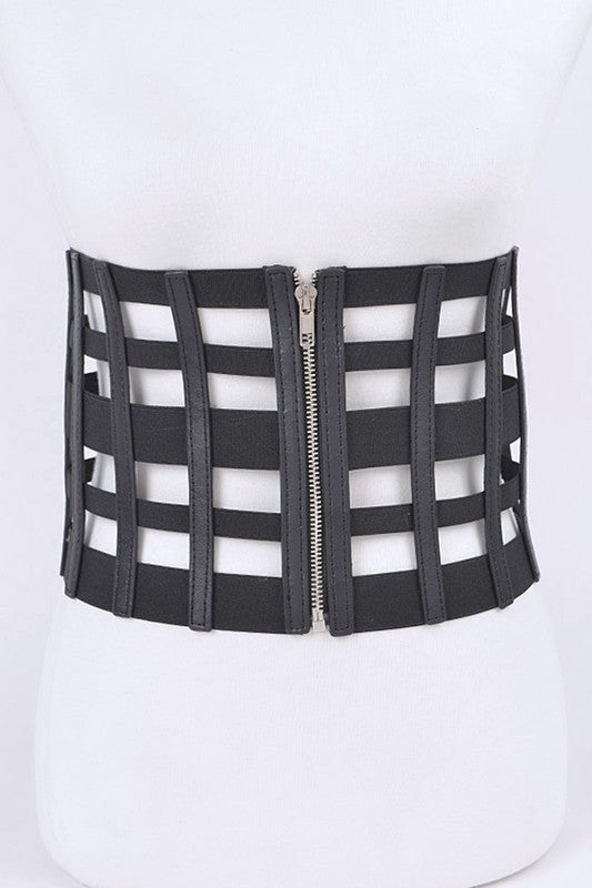 Zip Up Iconic Corset Cage Belt | Twilight Kisses