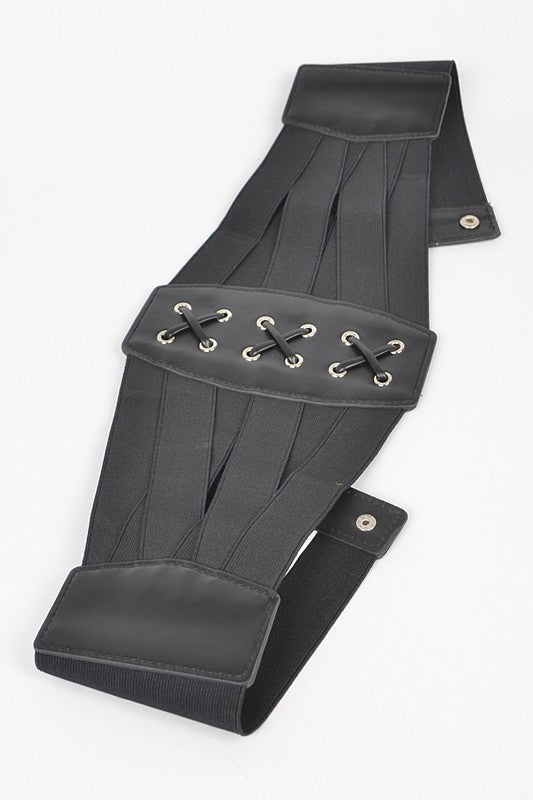 Faux Leather Lacing Corset Belt | Twilight Kisses