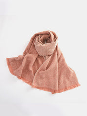 Heathered Raw Hem Scarf