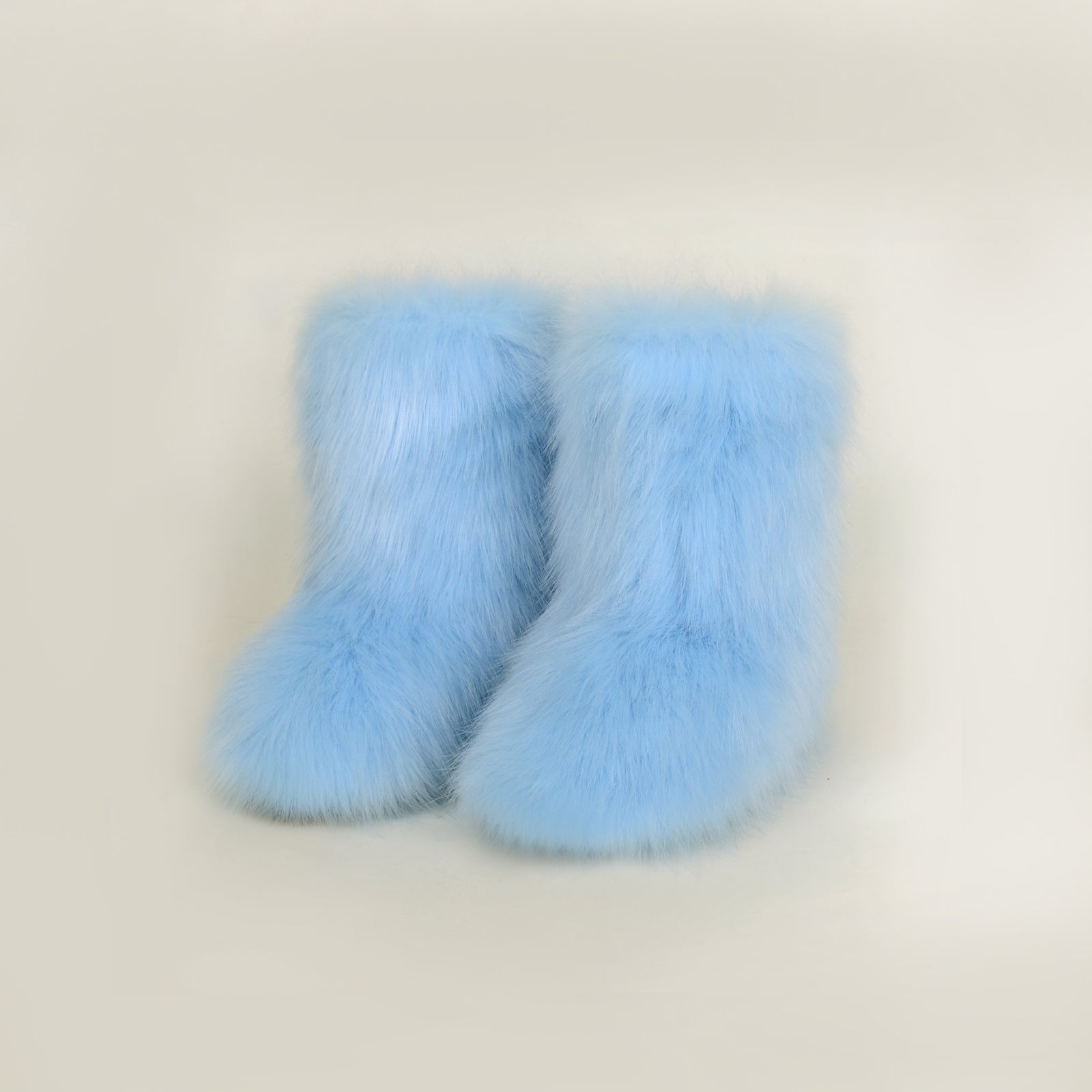 Snowbelle Fuzzy Platform Boots