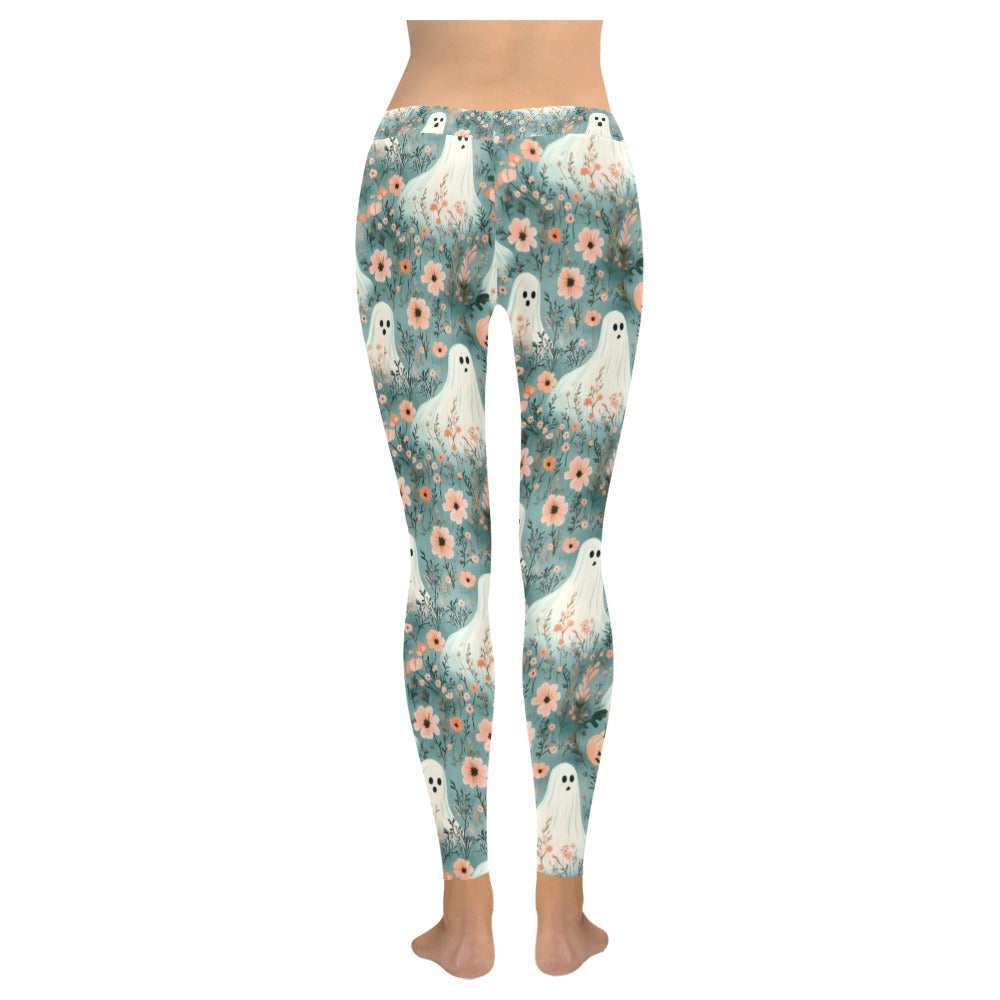Ghosts Pumpkins TK Exclusive Seamless Leggings | Twilight Kisses