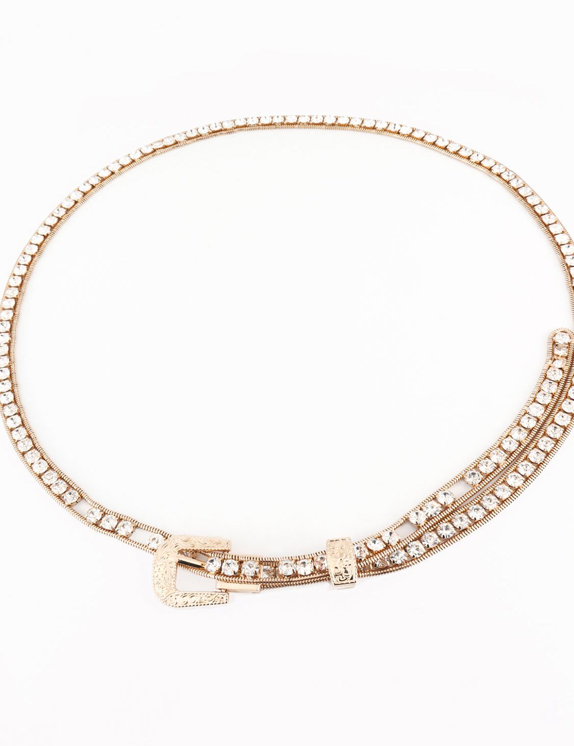 Ice Rhinestone Belt