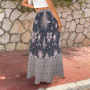 TK Exclusive Tiered Prairie Maxi Skirt | Twilight Kisses