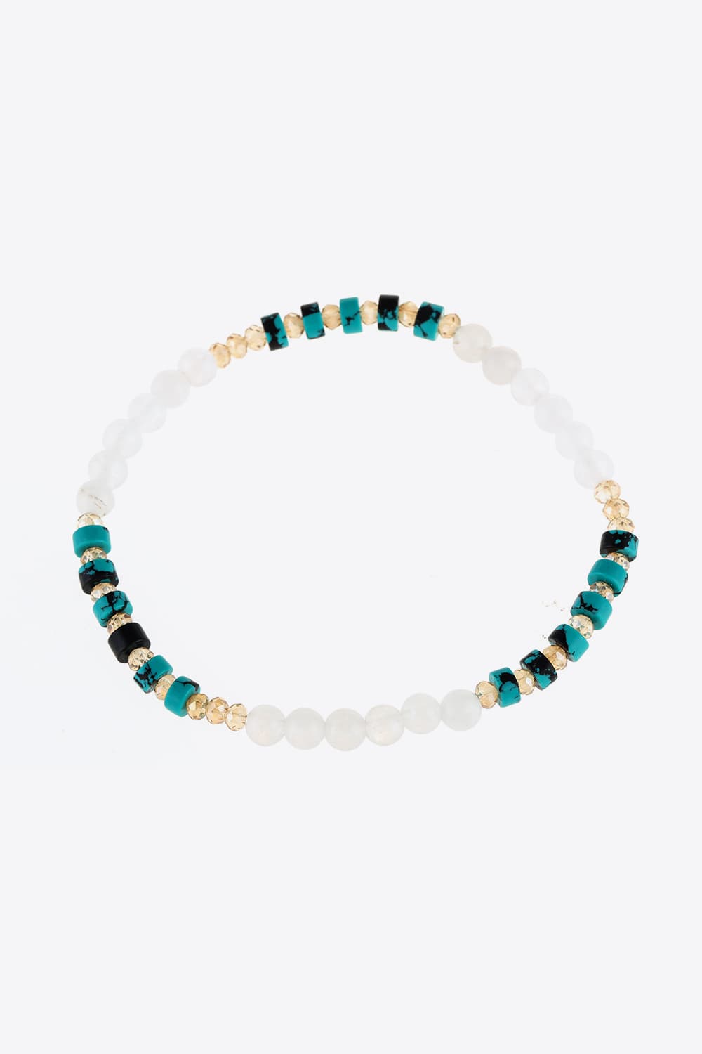 Seabreeze Crystal & Natural Stone Bracelet